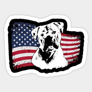 American Bulldog funny gift Shirt Sticker